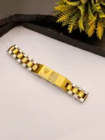 Rolex Diamond Presidential Silver & Gold Bracelet - Two Tone Luxury - Image 5