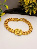 Heavy Cuban Chain with Bold Medusa Pendant - Image 2